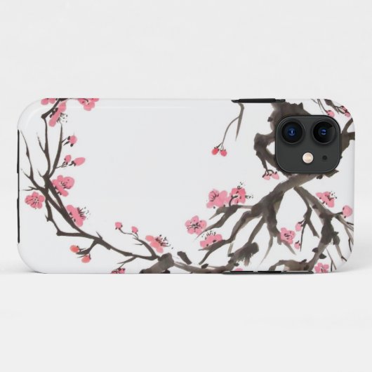 iPhone 5の桜の枝 Case-Mate iPhoneケース (裏面(横))