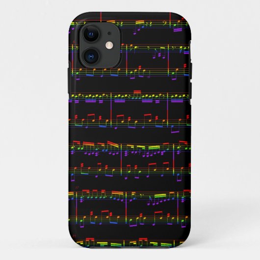 iPhone 5の楽譜の虹 Case-Mate iPhoneケース (裏面)