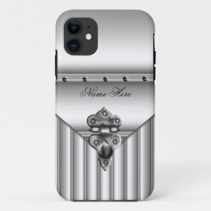 iPhone 5の穹窖の箱の灰色の一見ロック iPhone 11 ケース