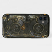 iPhone 5の蒸気のパンクの古い学校のカメラの箱の細胞 Case-Mate iPhoneケース (裏面(横))