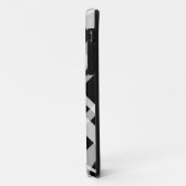 iPhone 5の黒い格子縞の穹窖の箱 Case-Mate iPhoneケース (裏面/左)