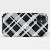 iPhone 5の黒い格子縞の穹窖の箱 Case-Mate iPhoneケース (裏面(横))