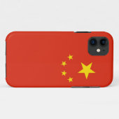IPhone 5ケースと中国フラグ Case-Mate iPhoneケース (裏面(横))