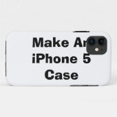 iPhone 5ケースを作る Case-Mate iPhoneケース (裏面(横))