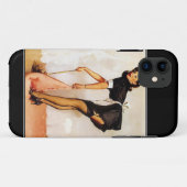 IPhone 5ケースメイトのケースヴィンテージピンナップ少女 Case-Mate iPhoneケース (裏面(横))