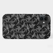 iPhone 5ケースメイトLilies-of-the-Valleyブラック Case-Mate iPhoneケース (裏面(横))