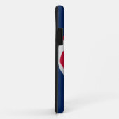 iPhone 5ケース、サッカーボール、赤、白、青 Case-Mate iPhoneケース (裏面/右)