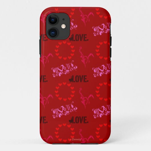 iPhone 5ケース – バレンタインの贈り物 – 赤ピンク Case-Mate iPhoneケース (裏面)