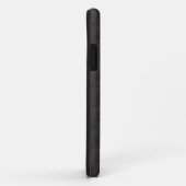 iPhone 5ケース ブラウン スエード調 Case-Mate iPhoneケース (裏面/右)