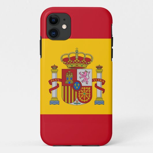 IPhone 5スペイン国旗のケース Case-Mate iPhoneケース (裏面)