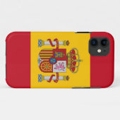 IPhone 5スペイン国旗のケース Case-Mate iPhoneケース (裏面(横))
