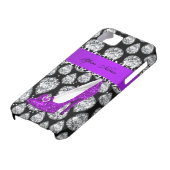 iPhone 5紫色ハイヒール靴 Case-Mate iPhoneケース (下部)