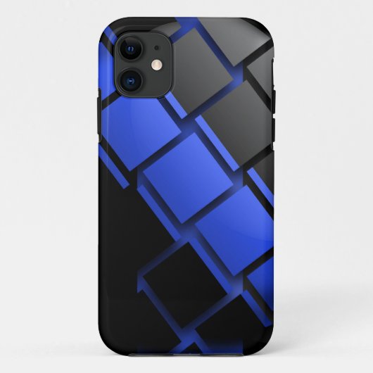 iPhone 5警察シンブルーライン Case-Mate iPhoneケース (裏面)