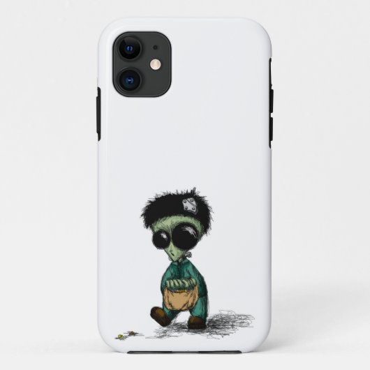 iPhone 5 かわいいエイリアンモンスター スリムケース Case-Mate iPhoneケース (裏面)