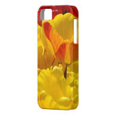 iPhone 5 カスタムケース 黄色いチューリップ Case-Mate iPhoneケース (裏面左)