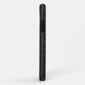 iPhone 5 カバー グレー 本革調 (裏面/右)