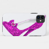 iPhone 5 ホットピンク ハイヒール シューズ Case-Mate iPhoneケース (裏面(横))