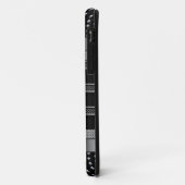 iPhone 5 メタルスタッド メンズ クローム調 Case-Mate iPhoneケース (裏面/左)
