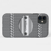 iPhone 5 メタル調 クローム メンズ Case-Mate iPhoneケース (裏面(横))