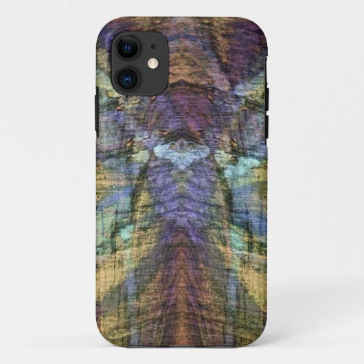 iPhone 5 極薄IDケース、チョークアート抽象画柄 Case-Mate iPhoneケース (裏面)