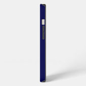 iPhone 5 薄い青のライン 警察 iPhoneケース (左側面)