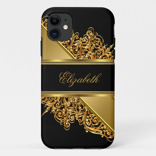 iPhone 5 高級感あるゴールドレース Case-Mate iPhoneケース (裏面)