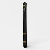 iPhone 5 高級感のあるアジアン竹モチーフ ブラック ゴールド Case-Mate iPhoneケース (裏面/左)