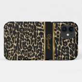 iPhone 5 高級感のあるゴールドの動物柄 Case-Mate iPhoneケース (裏面(横))