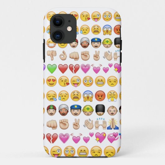 iPhone 5/5sのためのEmojiの場合 Case-Mate iPhoneケース (裏面)
