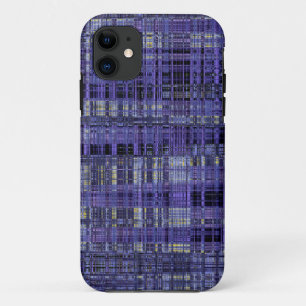 iPhone 5/5sの場合-紫色の抽象芸術 11 ケース