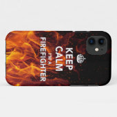 iPhone 5/5Sは"私によってが消防士"の例である平静を保ちます Case-Mate iPhoneケース (裏面(横))