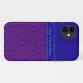 iPhone 5/5sケースからカスタマイズ、紫、青 Case-Mate iPhoneケース (裏面(横))