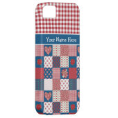 iPhone 5/5sケースのカスタマイズ：ハートとバラ Case-Mate iPhoneケース (裏面/右)