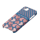 iPhone 5/5sケースのカスタマイズ:ハートとバラ Case-Mate iPhoneケース (下部)