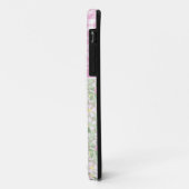iPhone 5/5sケースメイトのケースピンクのドッグローズとプレイド Case-Mate iPhoneケース (裏面/左)