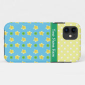 iPhone 5/5sケース – マテ – ムケース：パーソナライズ； Primroses Case-Mate iPhoneケース (裏面(横))