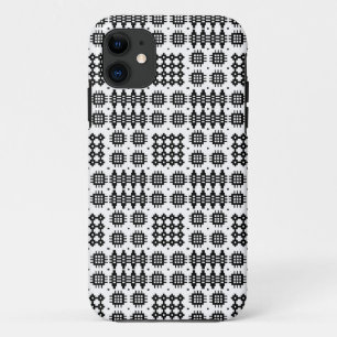 iPhone 5/5s Xtremeケース白黒ウェルシュタペストリー 11 ケース