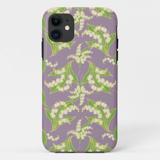 iPhone 5/5s Xtreme Case Lilies of the Valley Mauve Case-Mate iPhoneケース (裏面)