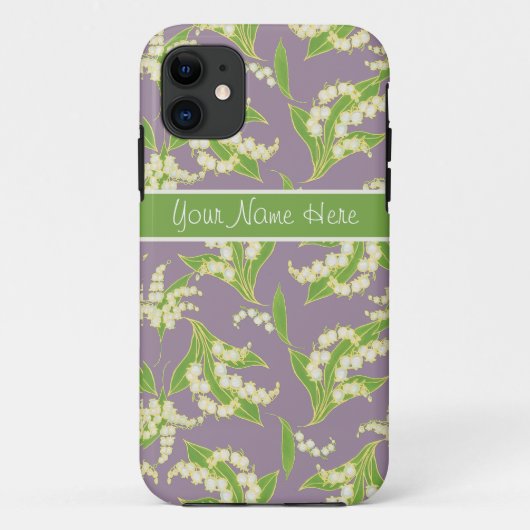 iPhone 5/5s Xtreme Case: Lily of the Valley, Mauve Case-Mate iPhoneケース (裏面)