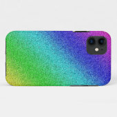 iPhone 5, Barely There Hülle Case Glitzer Regenbog Case-Mate iPhoneケース (裏面(横))