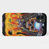 Iphone 5 bt -アメリカ筋肉スカル Case-Mate iPhoneケース (裏面(横))