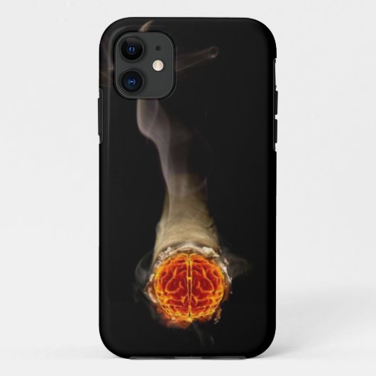Iphone 5 Case Brain Smoke Case-Mate iPhoneケース (裏面)
