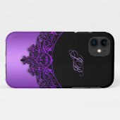 iPhone 5 Case-Mateケース パープル ブラック Case-Mate iPhoneケース (裏面(横))