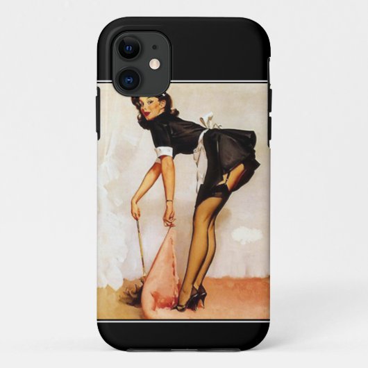 iPhone 5 Case-Mateケース ビンテージ ピンアップガール Case-Mate iPhoneケース (裏面)
