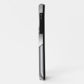 iPhone 5 Case-Mate カバー グレー ルックロック (裏面/左)