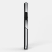 iPhone 5 Case-Mate カバー グレー ルックロック (裏面/右)