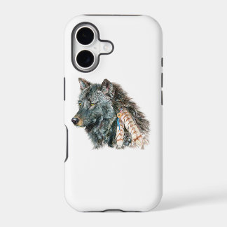 IPhone 5Cのためのインドのオオカミの携帯電話カバー