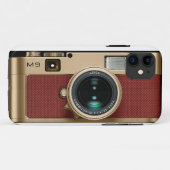 Iphone 5sの場合のレトロのカメラ Case-Mate iPhoneケース (裏面(横))