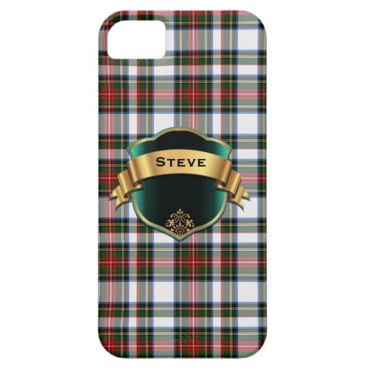 iPhone 5s ケースクラシックスチュワートドレスプレイド Case-Mate iPhoneケース (裏面)