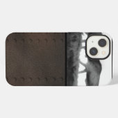 iPhone 6の堅い場合2のBullのオオシカの戦い iPhoneケース (裏面横)